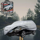 Silvershield Outdoor Car Cover for Nissan LEAF 2018 - Current LC - Grey-1