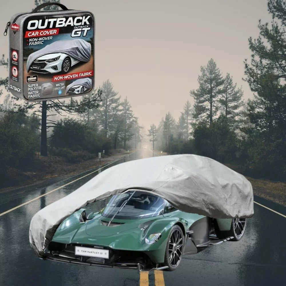 Silver Shield Outdoor Car Cover for Aston Martin Valkyrie 2022 - Current (AM-RB 001/Nebula) XXL - Grey