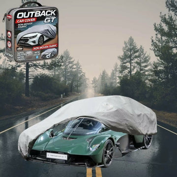 Silvershield Outdoor Car Cover for Aston Martin Valkyrie 2022 - Current (AM-RB 001/Nebula) - XXL - Grey