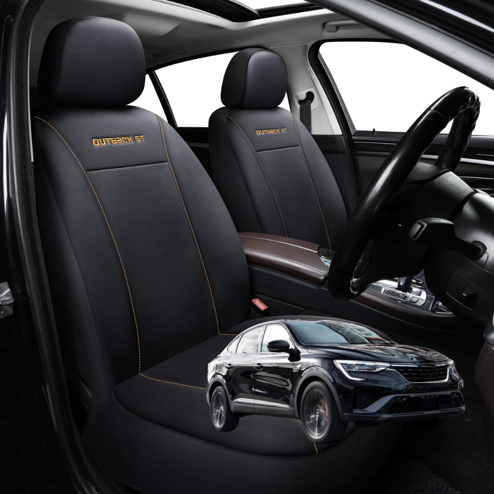 Car Front Seat Cover for Renault Arkana 2021 - Current  - Black