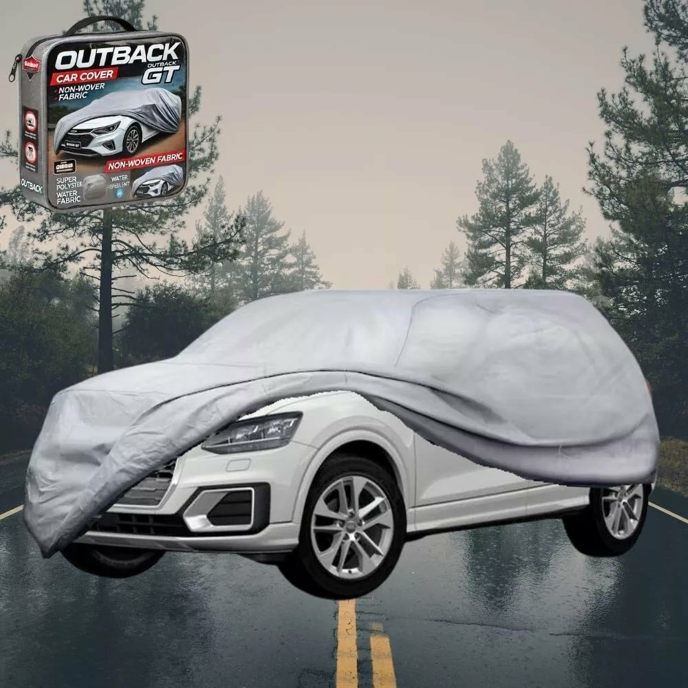 Silvershield Outdoor Car Cover for Audi Q2 SQ2 2016 - Current GA L - Grey