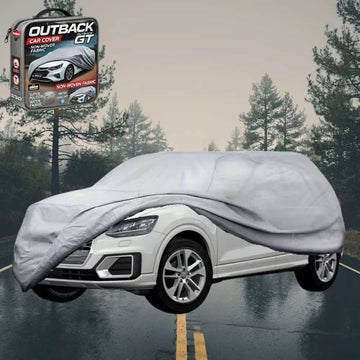 Silvershield Outdoor Car Cover for Audi Q2 SQ2 2016 - Current GA - L - Grey