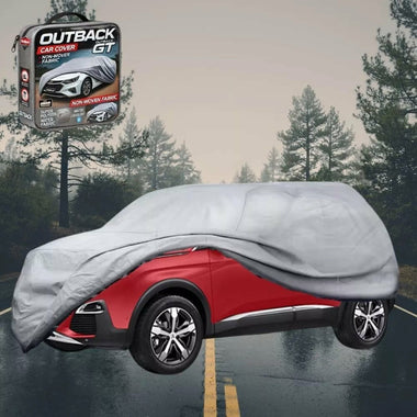 Silvershield Outdoor Car Cover for Peugeot 3008 SUV 2017 - Current (P84) - LC - Grey