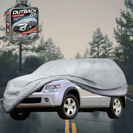 Silvershield Outdoor Car Cover for Suzuki Grand Vitara 2015 - 2019 JT L - Grey