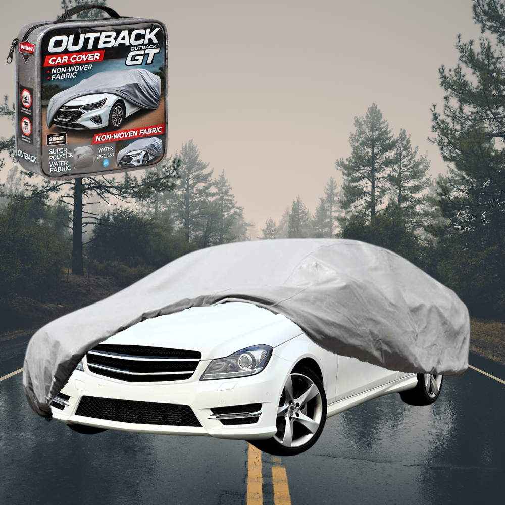 Silvershield Outdoor Car Cover for Mercedes-Benz C-class 2007 - 2014 Coupe (W204) L - Grey