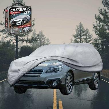 Silvershield Outdoor Car Cover for Subaru Outback 2015 - 2021 5GEN, 6GEN - LC - Grey