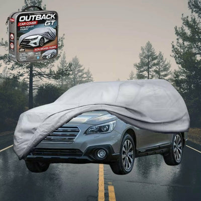 Silvershield Outdoor Car Cover for Subaru Outback 2015 - 2021 5GEN, 6GEN LC - Grey