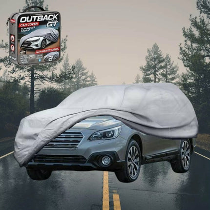 Silvershield Outdoor Car Cover for Subaru Outback 2015 - 2021 5GEN, 6GEN LC - Grey