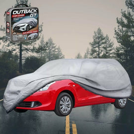 Silvershield Outdoor Car Cover for Suzuki Baleno 2015 - Current EW L - Grey