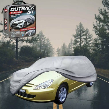 Silvershield Outdoor Car Cover for Peugeot 307 2001 - 2008 CC Cabriolet - L - Grey