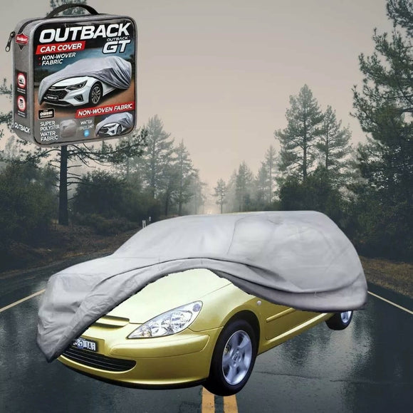 Silvershield Outdoor Car Cover for Peugeot 307 2001 - 2008 CC Cabriolet L - Grey
