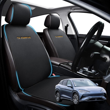 Car Front Sideless Seat Cushion for BYD Sealion 7 2025 - Current - Pressure Relief - 27 x 26 x 10 cm