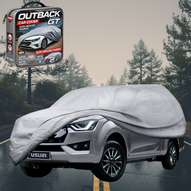 Silvershield Outdoor Car Cover for Isuzu D-Max Space Cab 2020 - Current - XL - Grey