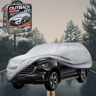 Silvershield Outdoor Car Cover for Mazda BT-50 2006 - 2011 (J97M) - XL - Grey