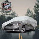 Silvershield Outdoor Car Cover for Subaru Levorg 2011 - 2016 V1 XXL - Grey-1