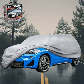 Silvershield Outdoor Car Cover for BMW X2 2017 - Current (F39) L - Grey
