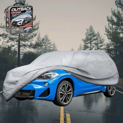 Silvershield Outdoor Car Cover for BMW X2 2017 - Current (F39) L - Grey