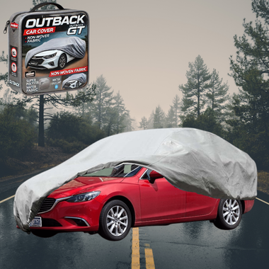 Silvershield Outdoor Car Cover for Mazda 6 2013 - Current (GJ) - L - Grey