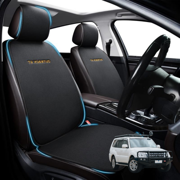 Car Front Sideless Seat Cushion for Mitsubishi Pajero 2006 - 2021 (NS/NT/NW/NX) - Pressure Relief - 27 x 26 x 10 cm