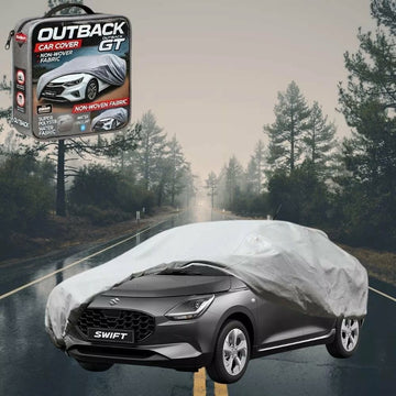 Silvershield Outdoor Car Cover for Suzuki Swift 2024 - Current (Hybrid) - L - Grey