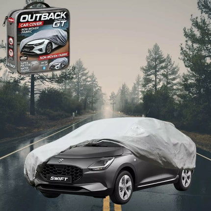Silvershield Outdoor Car Cover for Suzuki Swift 2024 - Current (Hybrid) L - Grey