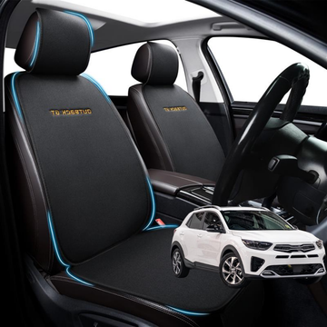 Car Front Sideless Seat Cushion for Kia Stonic 2021 - Current YB - Pressure Relief - 27 x 26 x 10 cm