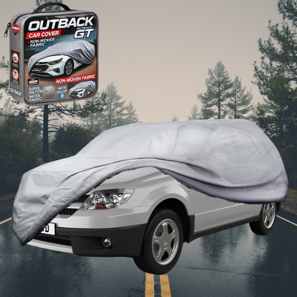 Silvershield Outdoor Car Cover for Mitsubishi Outlander 2003 - 2006 (CU/ZE/ZF) LC - Grey