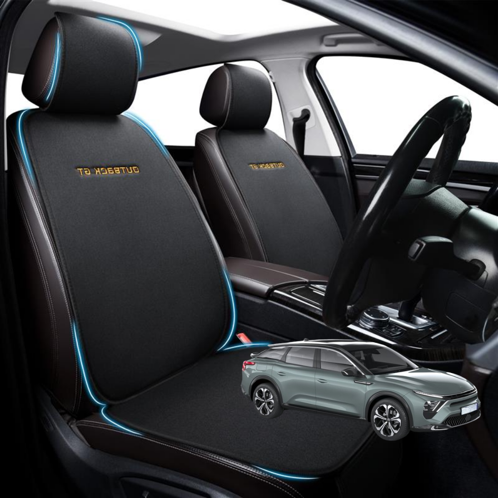 Car Front Seat Cushion Pad for Citroen C5 X 2022 - Current - Pressure Relief - 27 x 26 x 10 cm
