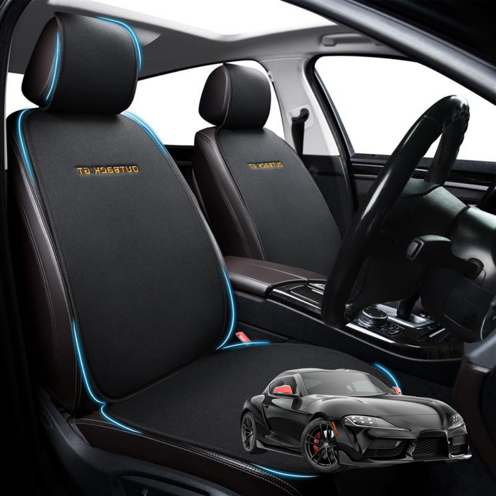Car Front Seat Cushion Pad for Toyota GR Supra 2020 - Current (J29, DB, A90/A91) - Pressure Relief - 27 x 26 x 10 cm