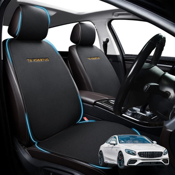 Car Front Sideless Seat Cushion for Mercedes-Benz S-class 2013 - 2020 (W222/C217/A217) - Pressure Relief - 27 x 26 x 10 cm