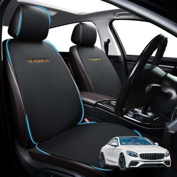 Car Front Seat Cushion Pad for Mercedes-Benz S-class 2013 - 2020 (W222/C217/A217) - Pressure Relief - 27 x 26 x 10 cm