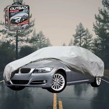 Silvershield Outdoor Car Cover for BMW 3 Series 2005 - 2012 Sedan/Touring (E90 E91) - L - Grey