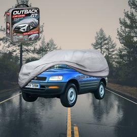 Silvershield Outdoor Car Cover for Toyota RAV4 1994 - 2000 2-Door (XA10) LC - Grey