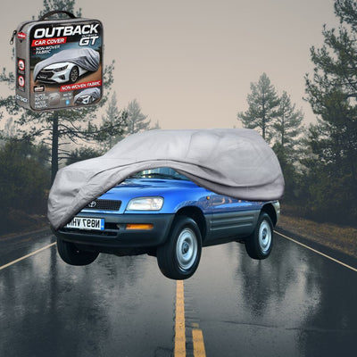 Silvershield Outdoor Car Cover for Toyota RAV4 1994 - 2000 2-Door (XA10) LC - Grey