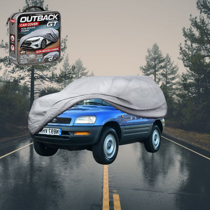 Silvershield Outdoor Car Cover for Toyota RAV4 1994 - 2000 2-Door (XA10) LC - Grey