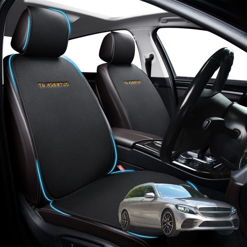 Car Front Seat Cushion Pad for Mercedes-Benz C-class 2014 - 2021 Wagon(W205) - Pressure Relief - 27 x 26 x 10 cm