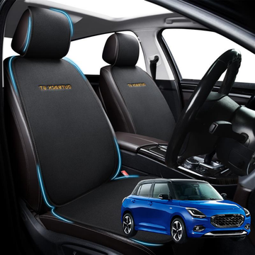 Car Front Sideless Seat Cushion for Suzuki Swift 2024 - Current (Hybrid) - Pressure Relief - 27 x 26 x 10 cm