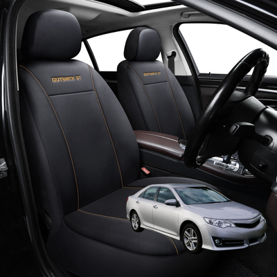 Car Front Seat Cover for Toyota Camry 2012 - 2017 (XV50) - Black - 27 x 26 x 10 cm