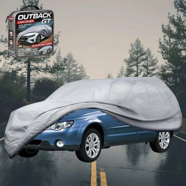 Silvershield Outdoor Car Cover for Subaru Outback 2003 - 2009 3GEN - LC - Grey