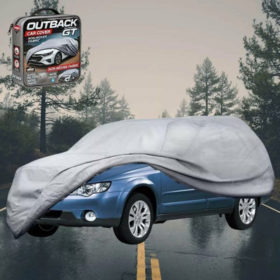 Silvershield Outdoor Car Cover for Subaru Outback 2003 - 2009 3GEN LC - Grey