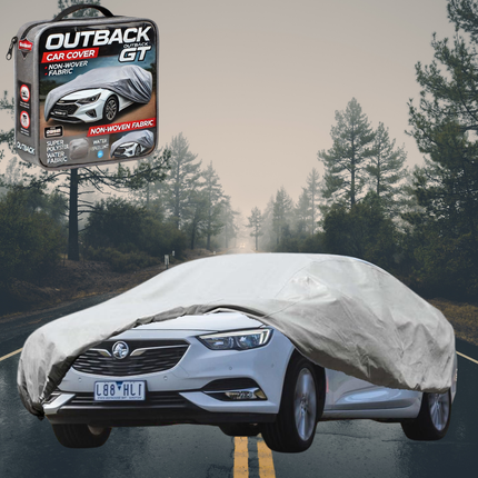 Silvershield Outdoor Car Cover for Holden Commodore 2018 - 2020 (ZB) L - Grey