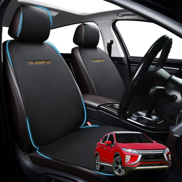 Car Front Sideless Seat Cushion for Mitsubishi Eclipse Cross 2017 - Current YA - Pressure Relief - 27 x 26 x 10 cm