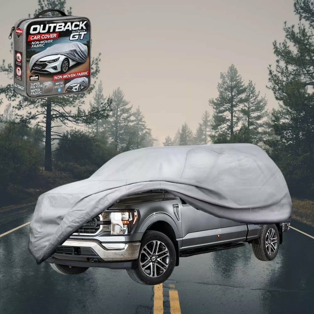 Silvershield Outdoor Car Cover for Ford F-150 XLT 2023 - Current (SWB LWB) XXLC - Grey