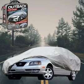 Silvershield Outdoor Car Cover for Hyundai Elantra 2000 - 2006 L - Grey