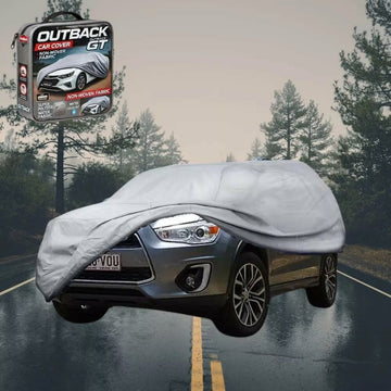 Silvershield Outdoor Car Cover for Mitsubishi ASX 2010 - Current (GA) - L - Grey