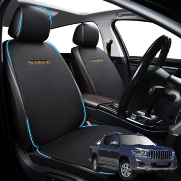 Car Front Sideless Seat Cushion for LDV T60 Max 2017 - Current T60 Pro - Pressure Relief - 27 x 26 x 10 cm