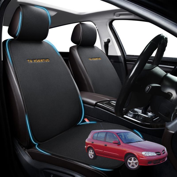 Car Front Seat Cushion Pad for Nissan Pulsar 2000 - 2005 (N16) - Pressure Relief - 27 x 26 x 10 cm
