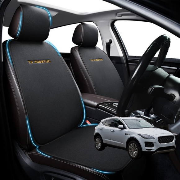 Car Front Seat Cushion Pad for Jaguar E-PACE 2017 - Current X540 - Pressure Relief - 27 x 26 x 10 cm