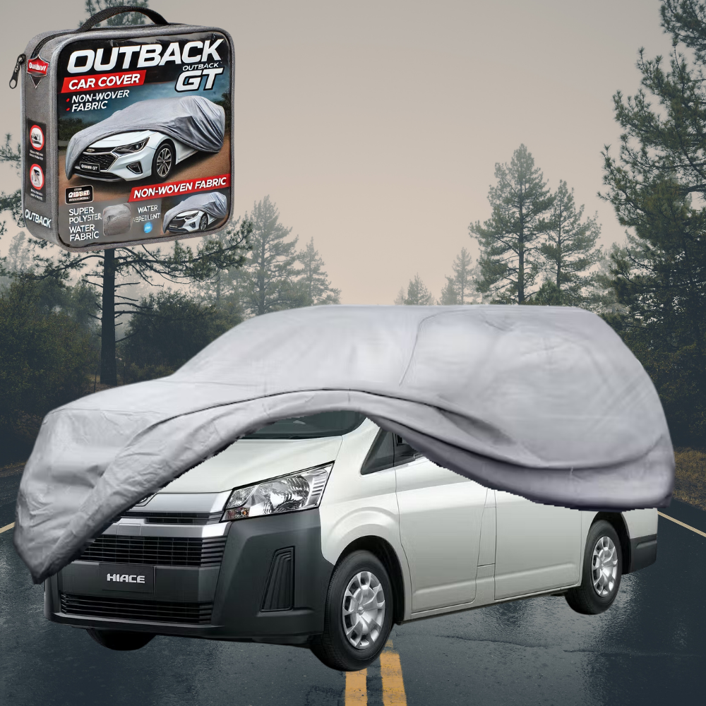 Silvershield Outdoor Car Cover for Toyota Hiace Van 2019 - Current (LWB) XXLC - Grey