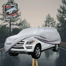 Silvershield Outdoor Car Cover for Mercedes-Benz GLS-Class 2012 - 2019 (X166) XL - Grey-1